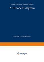 A History of Algebra 1985 (PDF - Version)